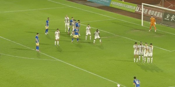 中甲半场：唐诗破门，福尔特斯建功，定南赣联暂1-1苏州东吴